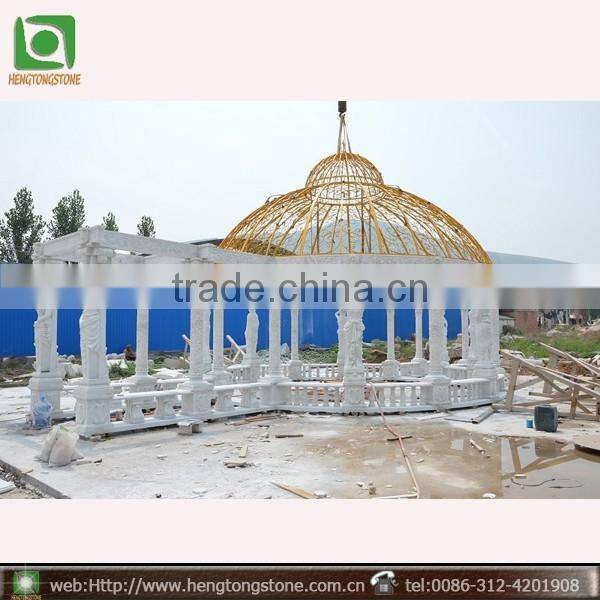 2016 New Hand Carved Gazebo For Sale