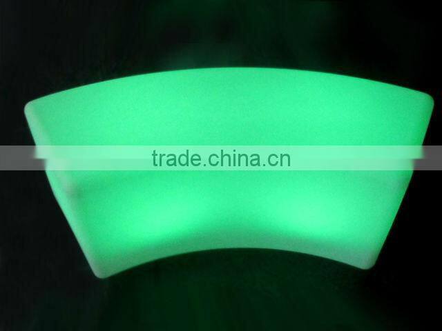 Rechargeable LED Chair /Plastic LED Bench LG-1240