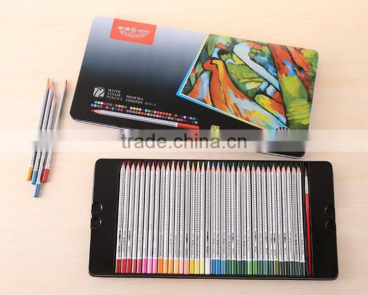 Metal Box Colored Pencils 72 set
