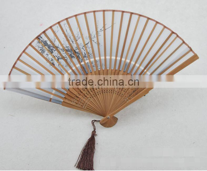 chinese traditional fashion summer foldable bamboo fan