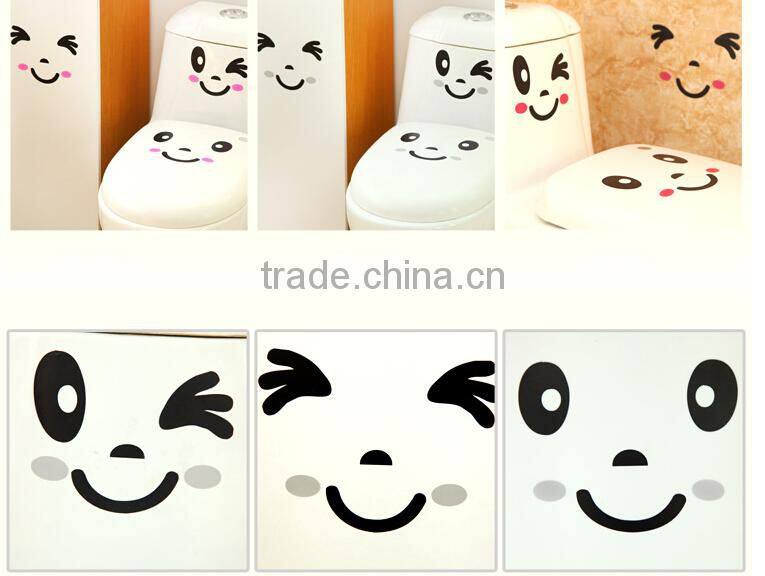 Q093 wholeale creative decoration sticker toilet seat
