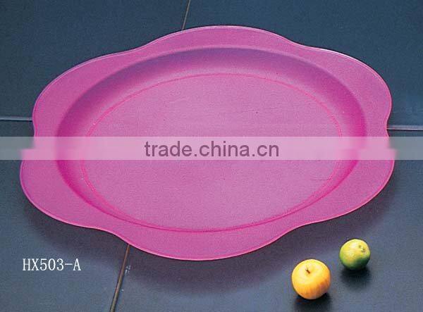 Plastic fruit plate