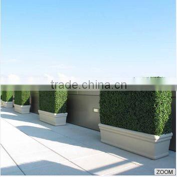 artificial leaf fence,artificial green boxwood hedge
