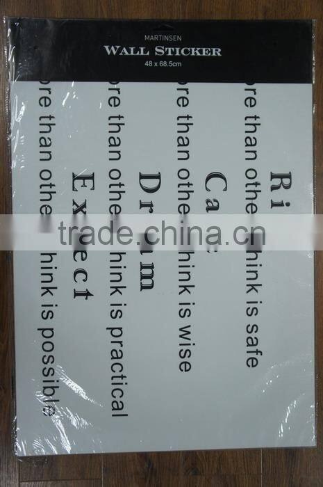 Giant Adhesive Room Decor Alphabet Wall Stickers