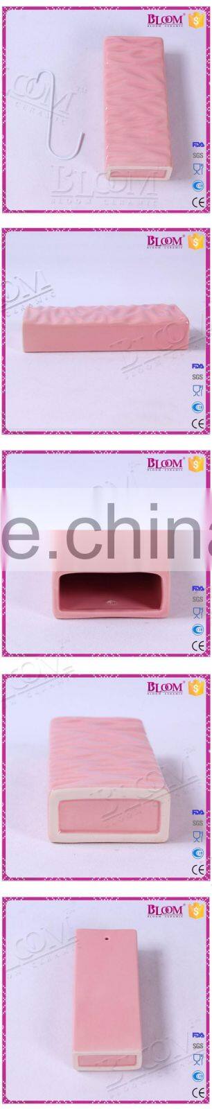glazed ceramic rectangle hanging aroma humidifier