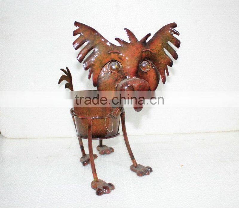 Wrought iron flower pot holders