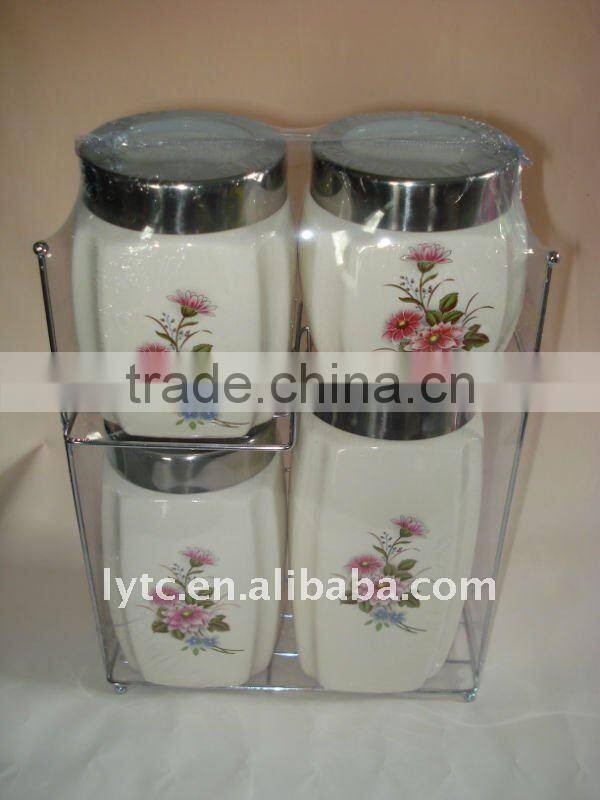 ceramic airtight canister set