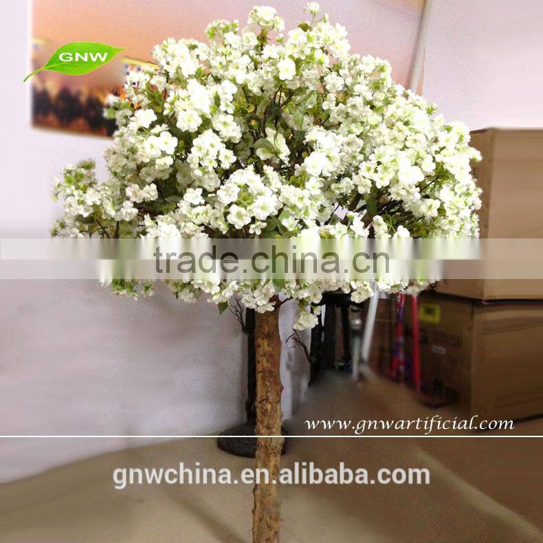 Artificial Wedding Decor Cherry Flower Centerpiece Tree Wood Trunk Factory Directly Sale BLS069 GNW