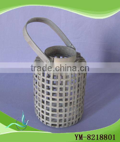 Wooden Candle Lantern For Garden