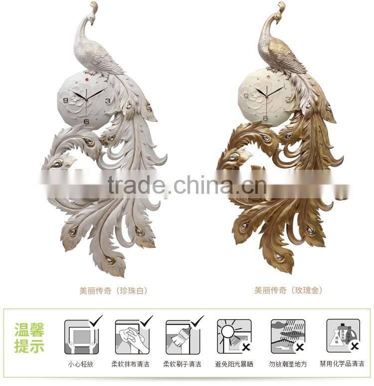 M32A Momoda Creative modern fancy elegant 3D flower wall clock quiet quartz home decoration large wall table clock set