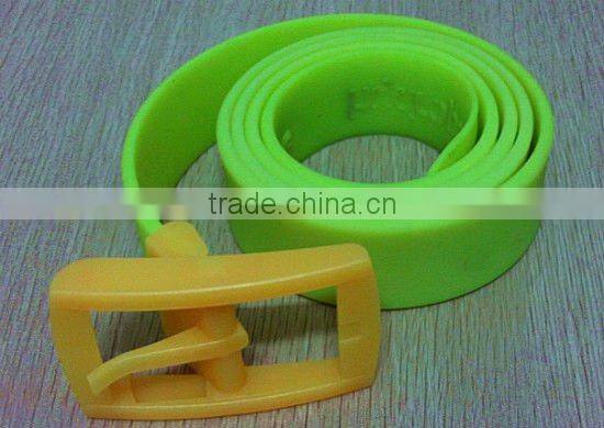 2016 new brand belt fashionable silicone golf belt