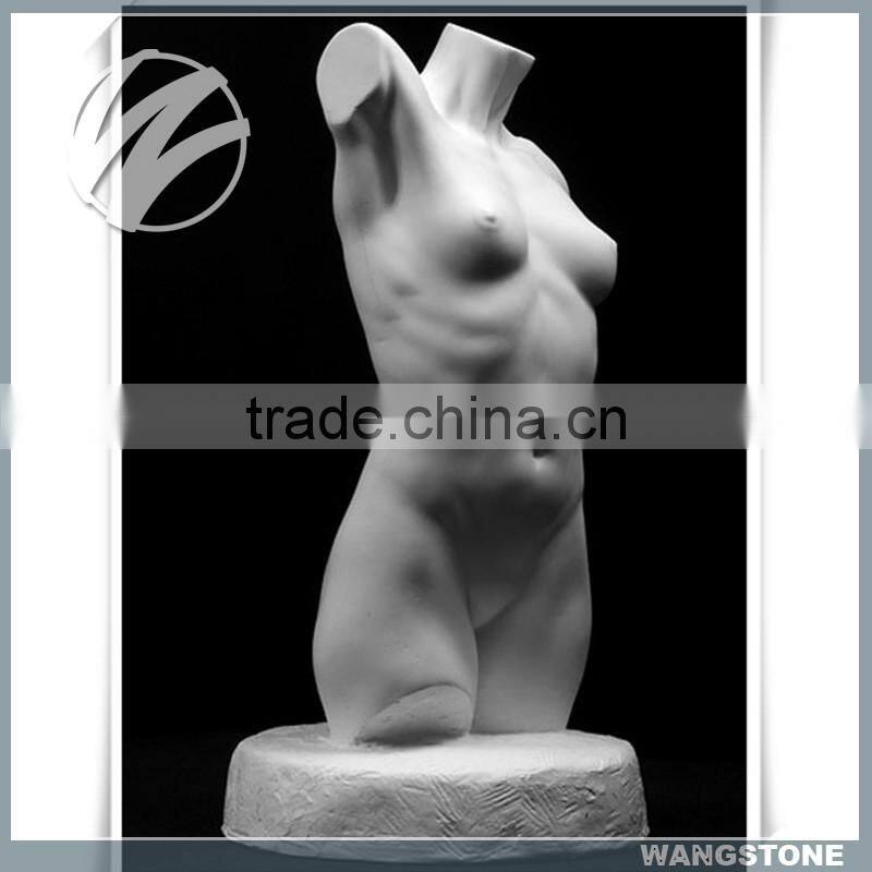 Apartment garden design natural stone modern sculptures