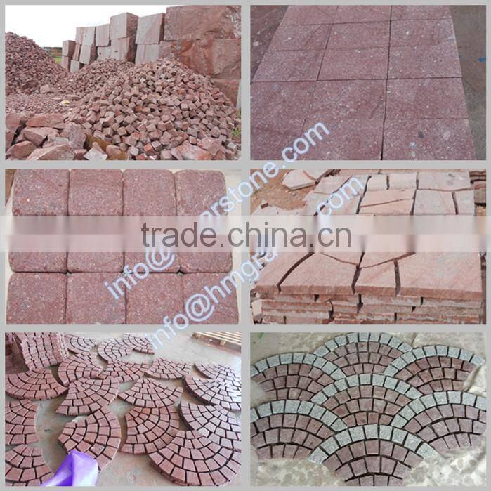 Hot sale Cheap Red Porphyry paving stone
