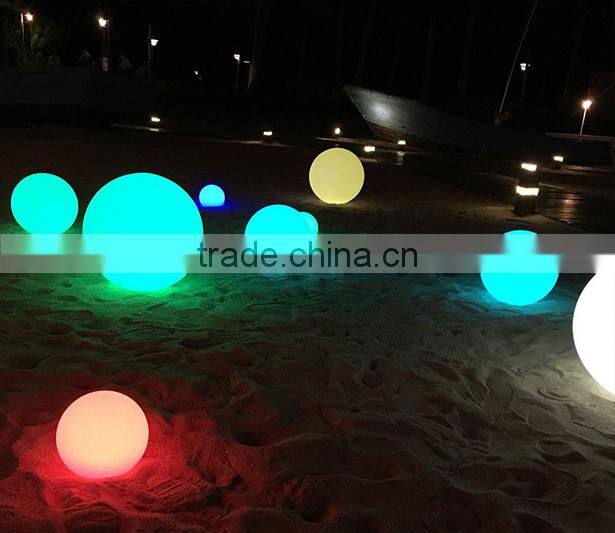 illuminated 16 colors changing led light disco ball light