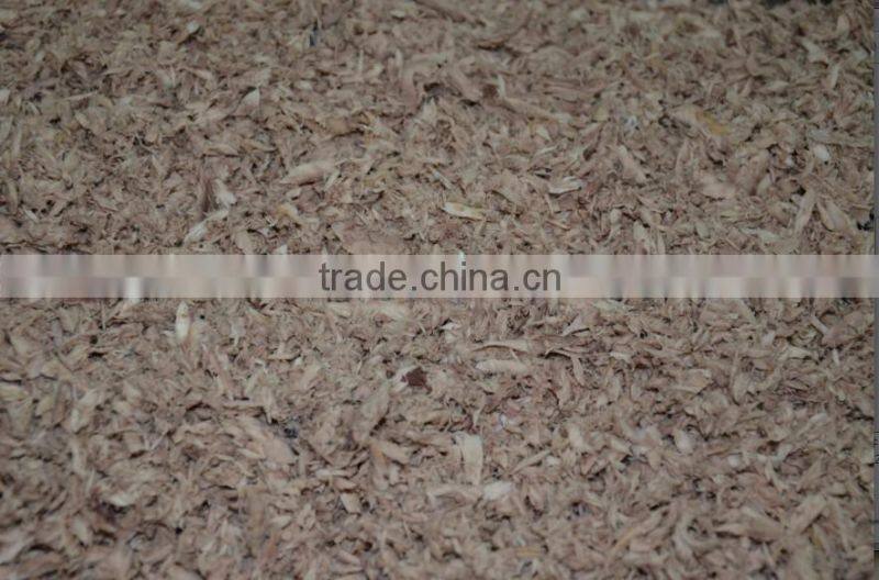 Vacuum packing dried fish flakes