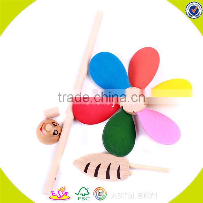 wholesale hot-selling kid wooden puzzle game toy children wooden fishing toy W01A005