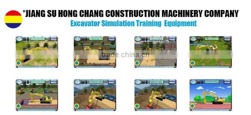 CE certificate Excavator Simulator