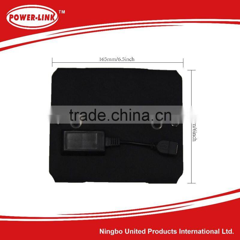 CIGS flexible light 6W folding solar power charger,solar panel,solar cell,laminate,for mobile, pad,camera