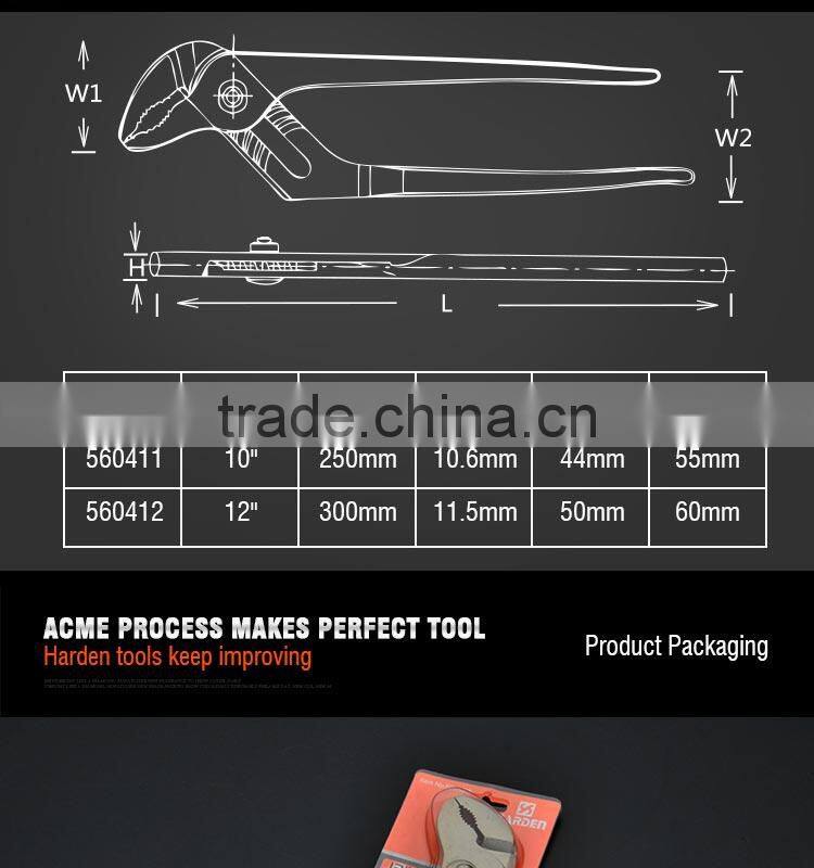 Chrome Vanadium Professional 10" Water Pump Pliers