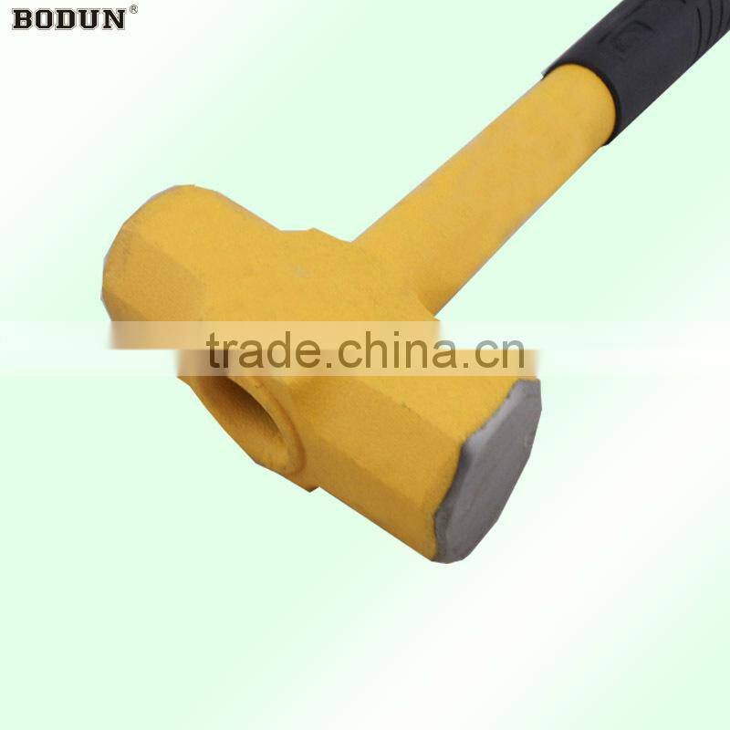 H2021 Yellow steel handle sledge hammer