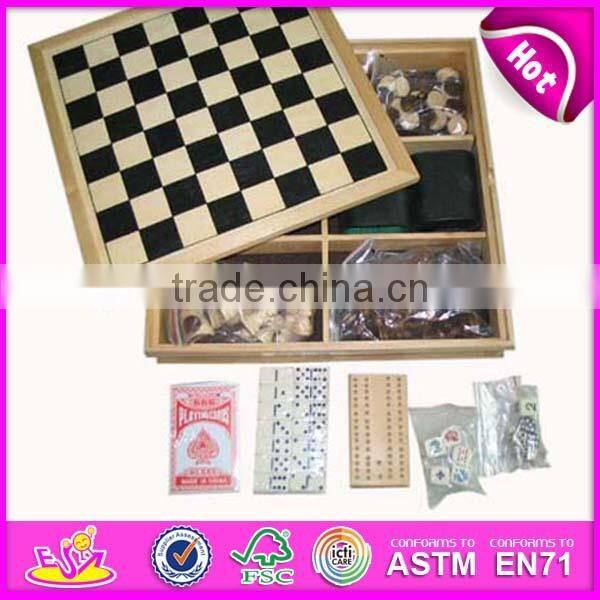 2015 High quality wooden chess set,portable and foldable wooden chess set with chessman,chess set made of solid wood W11A009