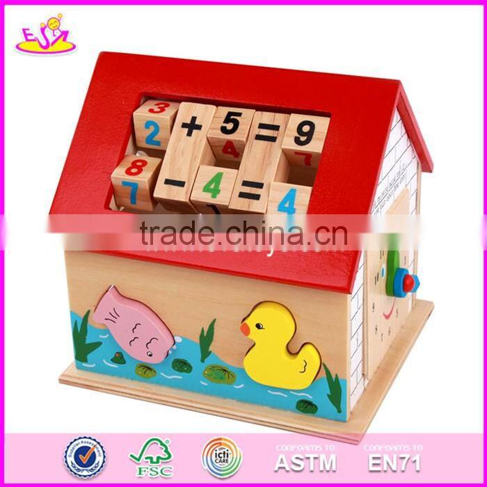 2017 New design preschool multi wooden toys for boys W12D053