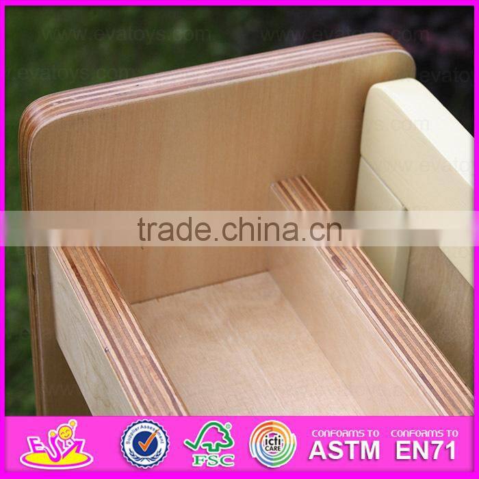 Multi-functional children wooden foldable chalkboard table high quality wooden chalkboard table for kids W08G154A-S