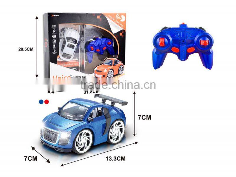 intelligent voice control 4ch remote control metal car