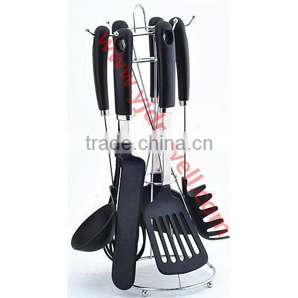 NY-1019 6-Piece stainless steel nylon kitchen tools