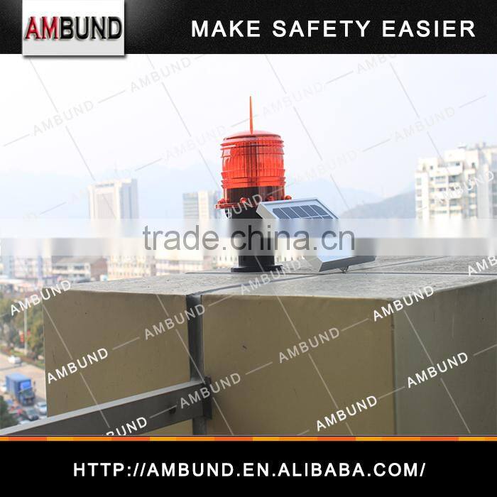Waterproof IP65 with light control of Solar Aviation Obstruction Light