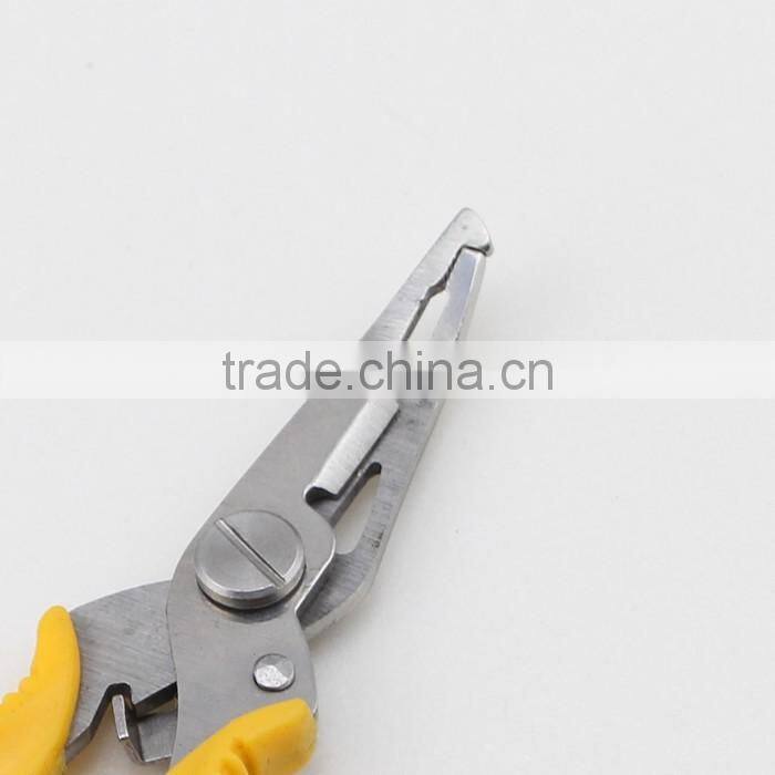 Yellow Handle Multi Function Fishing Tool Fishing Pliers