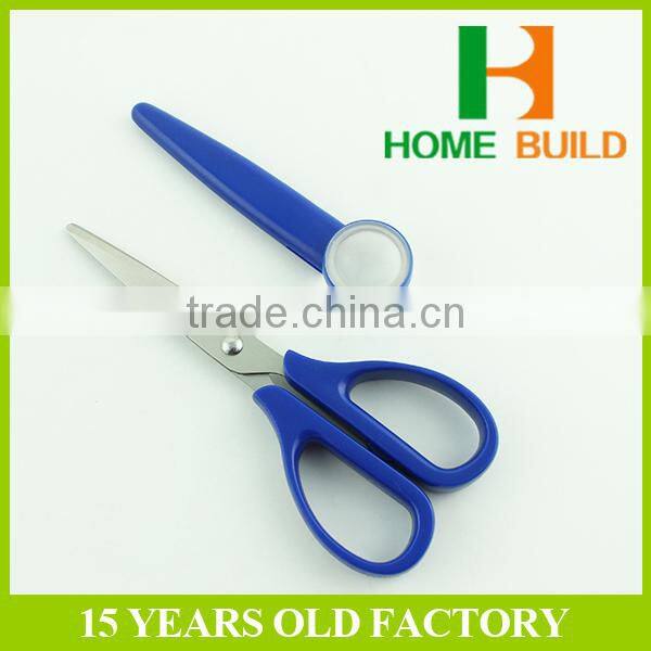 Factory price HB-S7107 Round Handle High Quality School Scissors