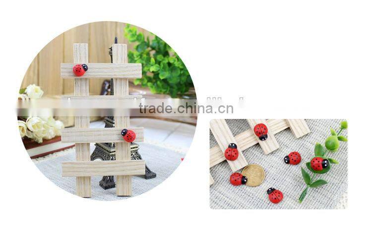 Mini CUTE fashional Resin decoration, Mini coccinella septempunctata Beatles Micro landscape furnishing articles