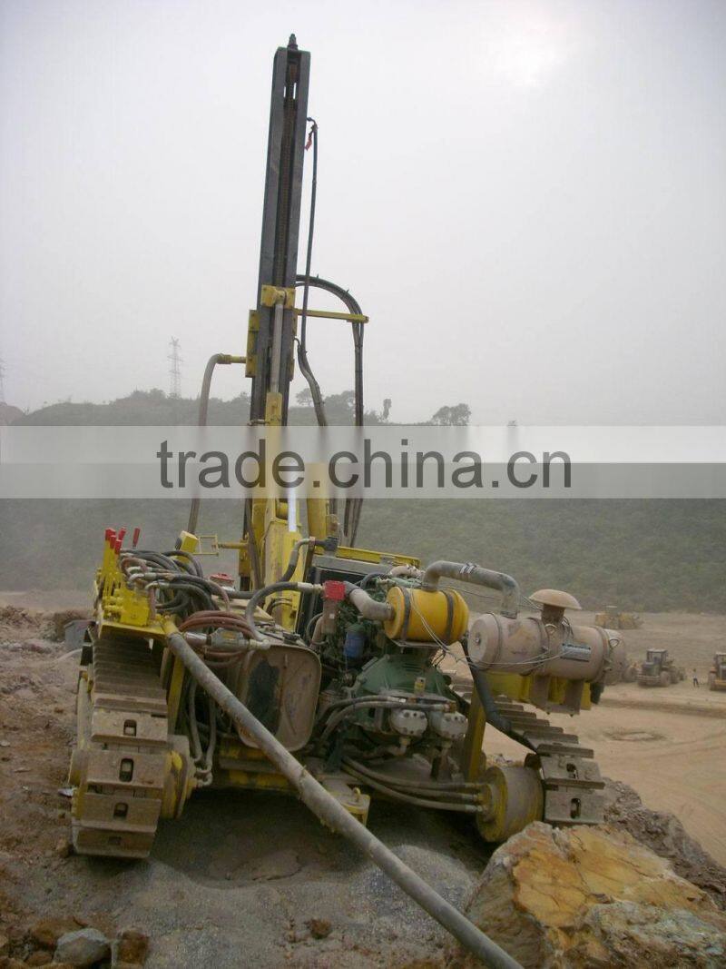 2014 High Quality blast hole rig KY100, crawler drilling rig from China