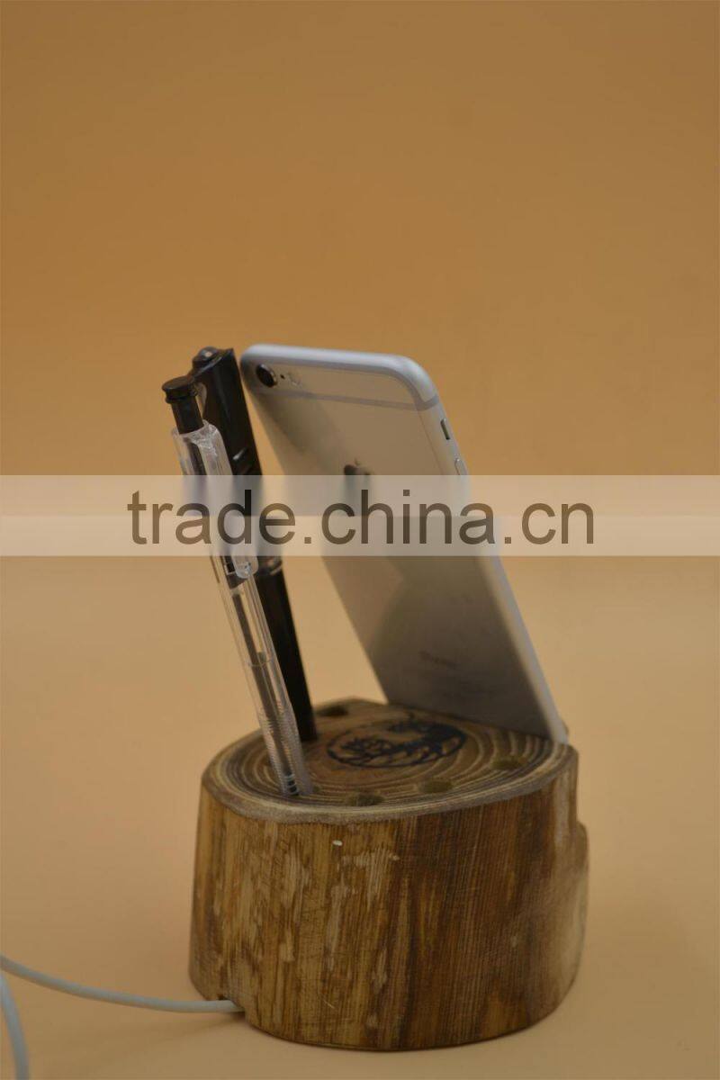 Wood Wooden Desk Holder Table Stand for iPhone 5c 5S 6 plus