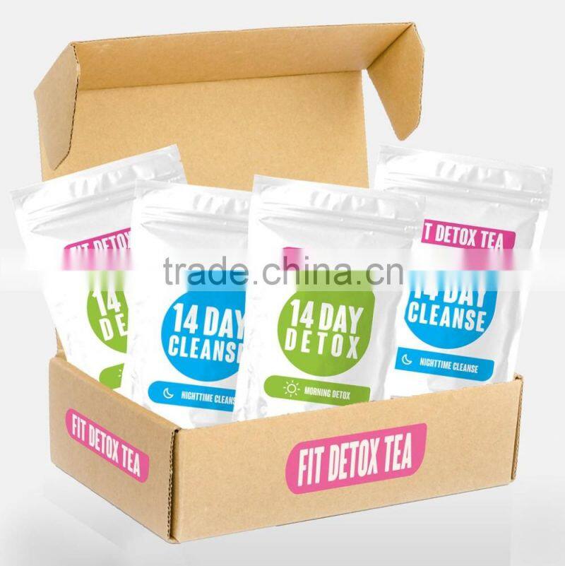 Customized Slimming Tea Bag 28 Day Weight Loss Detox Green Tea Bag