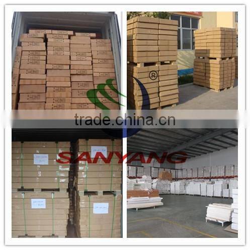Slotted decorative wall panel / melamine slot mdf board / PVC grooved mdf for shop