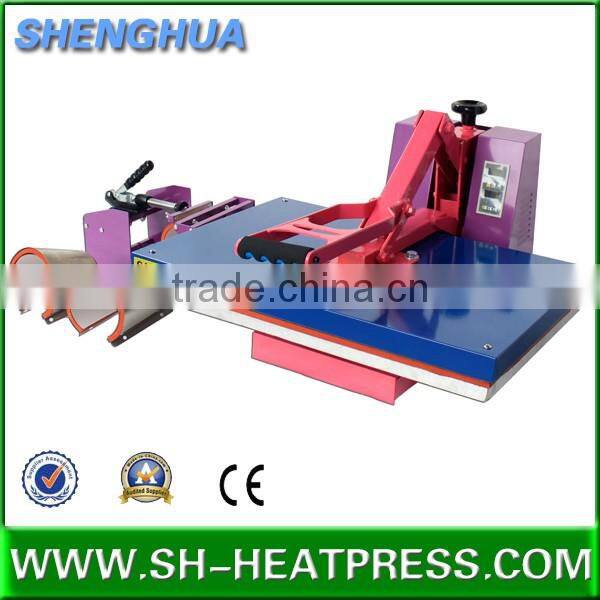 2 in1 High Pressure Heat Press Machine with Mug Press Accessory