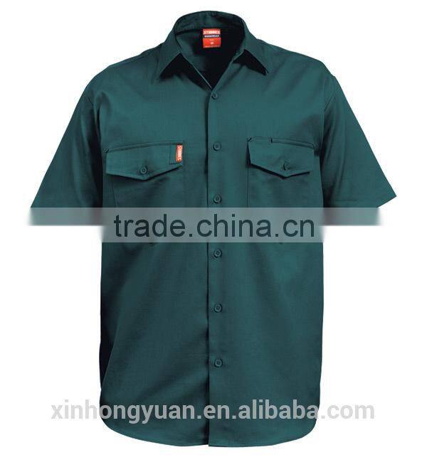 summer short sleeve work uniforms/work shirt