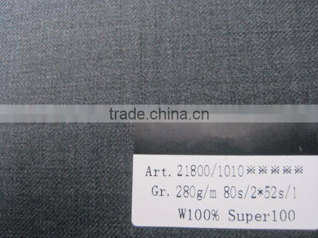 Garment use Elastane australian merino wool fabric
