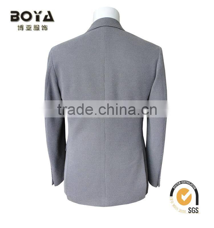 New arrival mens regular fit casual suit cheap blazer with contrast color lining