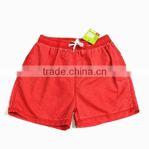2016 Fashion Washed Casual Short Track Pants