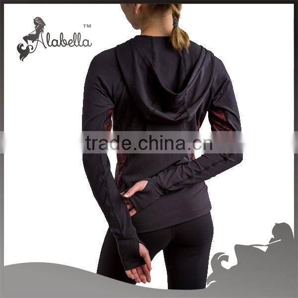 Fitness spandex Yoga jackets wholesale Sports Jacket