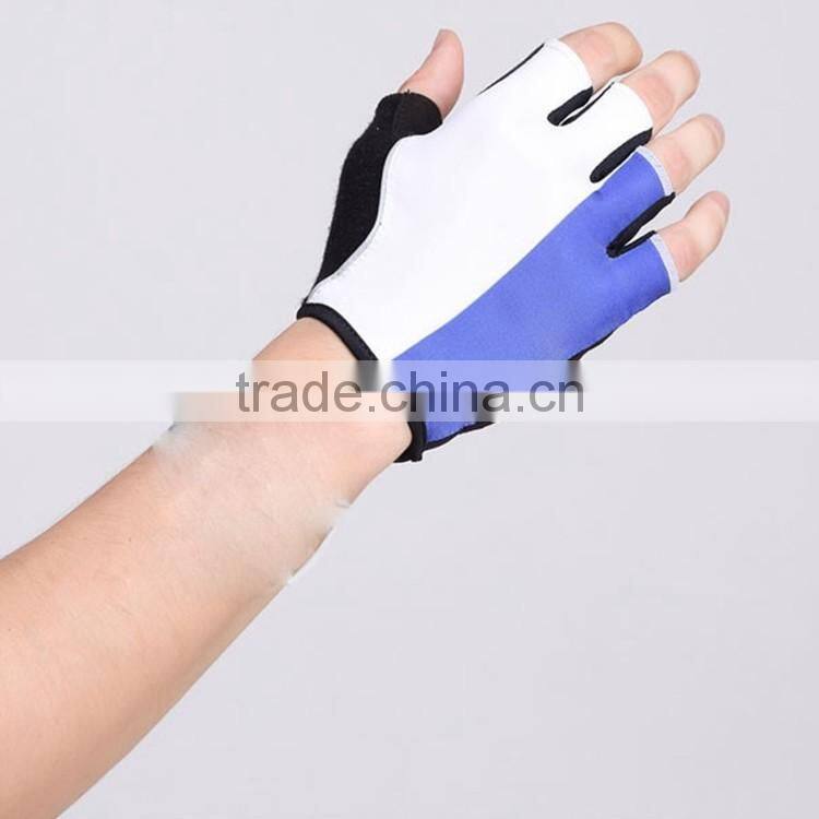 2016 China Cheap Short Finger Cycling Gloves customized cycling gloves Breathable lycra cycling gloves