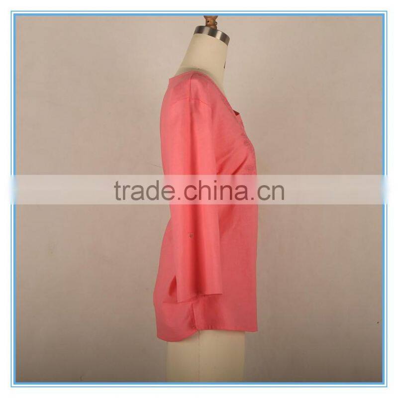 Women Kurti Top Wholesale Clothing Delhi Indian Embroidery Cotton Top