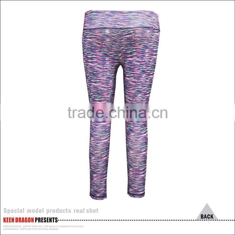 Women printed extra soft plus size lightweight capri leggings
