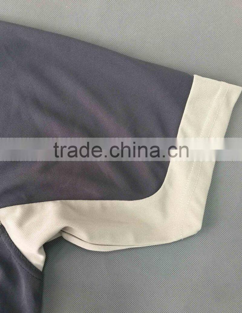 2017 custom zipper collar golf polo cycling shirt