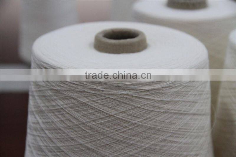 Manufacture of T/C 65/35 30s combed polyester blend yarn for knitting weaving in stock
