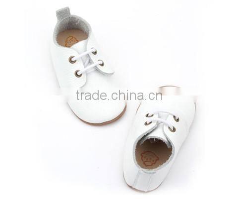 Genuine Leather Oxford Shoes Soft Sole Baby Boy Shoes