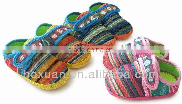 Toddlers pretty rubber sole baby shoes